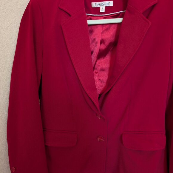 Three TravelSmith Jackets Size 8 (Black & Red) - Picture 2 of 11